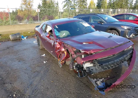 2018 Dodge Challenger R/T из США, поврежденный, VIN 2C3CDZBT0JH138409